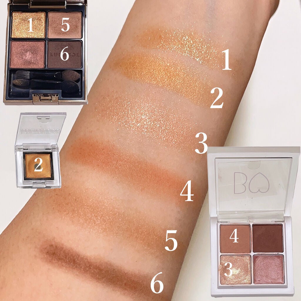 アイカラーレーション/LUNASOL/アイシャドウパレットを使ったクチコミ(2枚目)