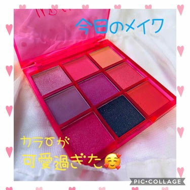 UR GLAM　BLOOMING EYE COLOR PALETTE/U R GLAM/アイシャドウパレットを使ったクチコミ（1枚目）