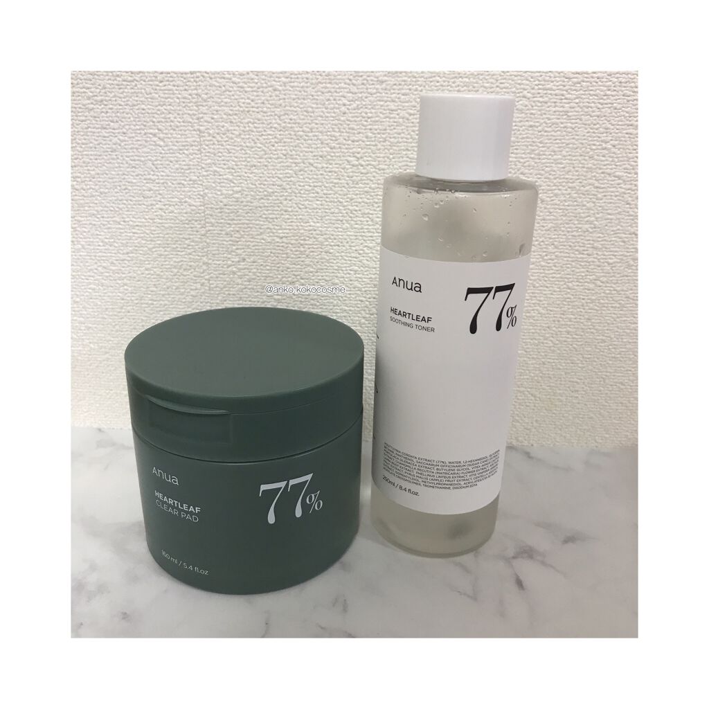ドクダミ 77 スージングトナー/Anua/化粧水を使ったクチコミ(1枚目)