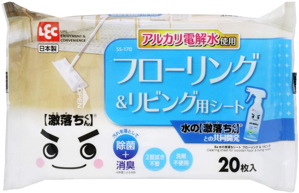 レック Ba 水の激落ちシートフローリング＆リビング