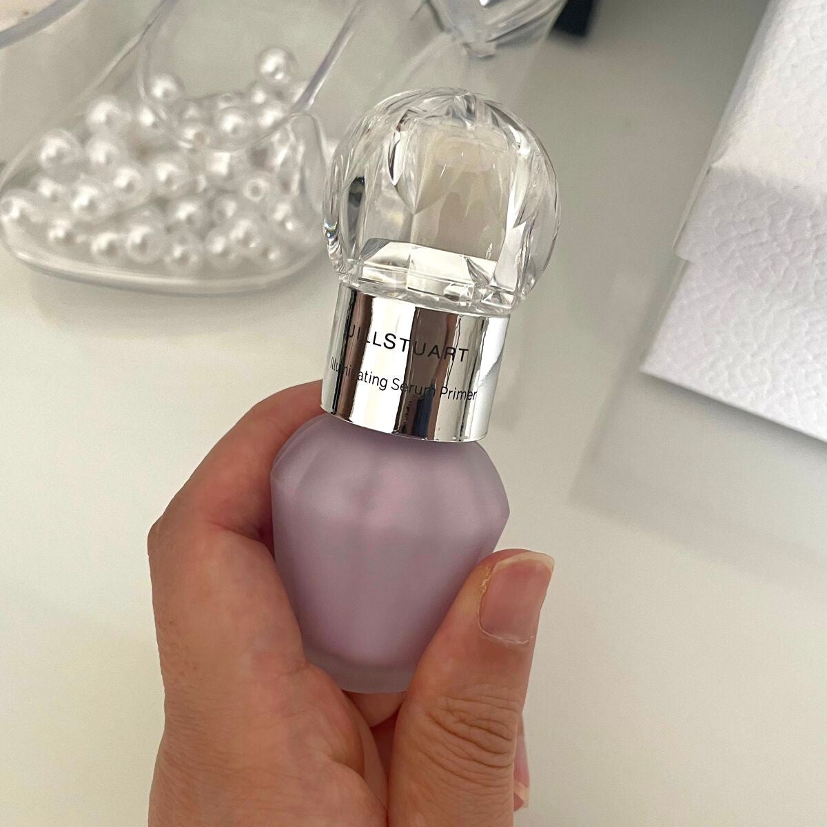 ジルスチュアート イルミネイティング セラムプライマー/JILL STUART/化粧下地を使ったクチコミ(1枚目)