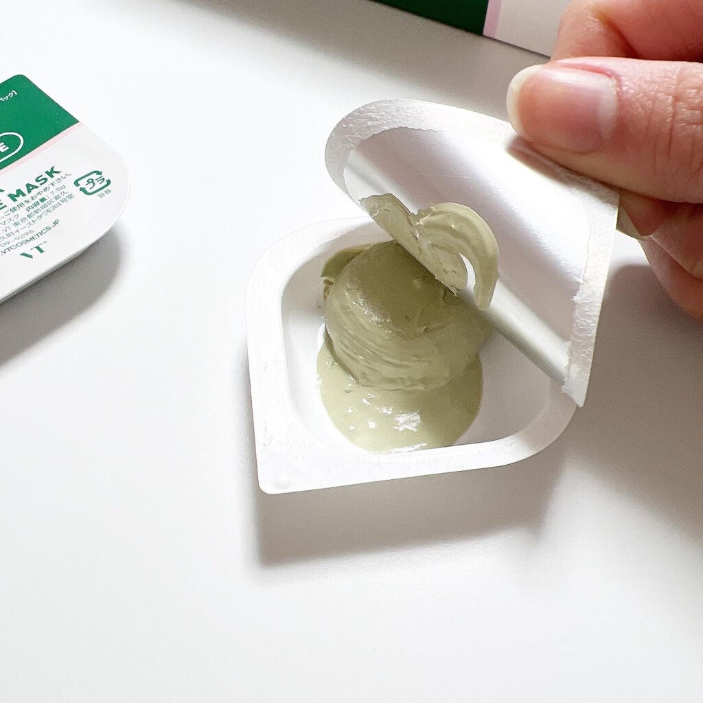 CICA カプセルマスク/VT/洗い流すパック・マスクを使ったクチコミ(3枚目)