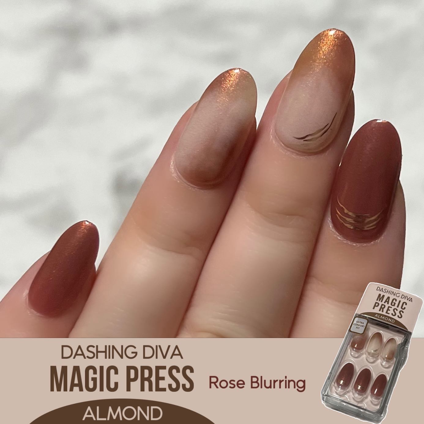 1秒ネイルマジックプレス/DASHINGDIVA MAGICPRESS/ネイルチップ・パーツを使ったクチコミ（1枚目）