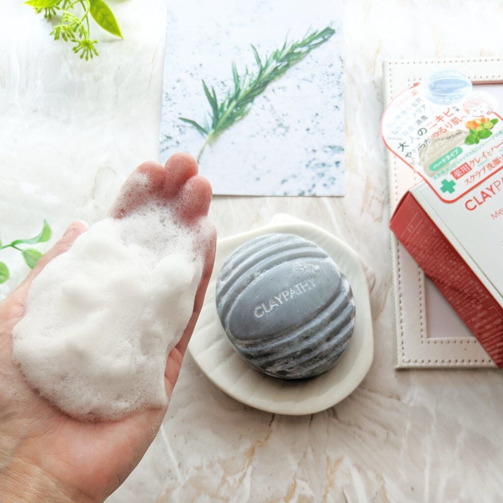 薬用スクラブソープ/CLAYPATHY/スクラブ・ゴマージュを使ったクチコミ(4枚目)
