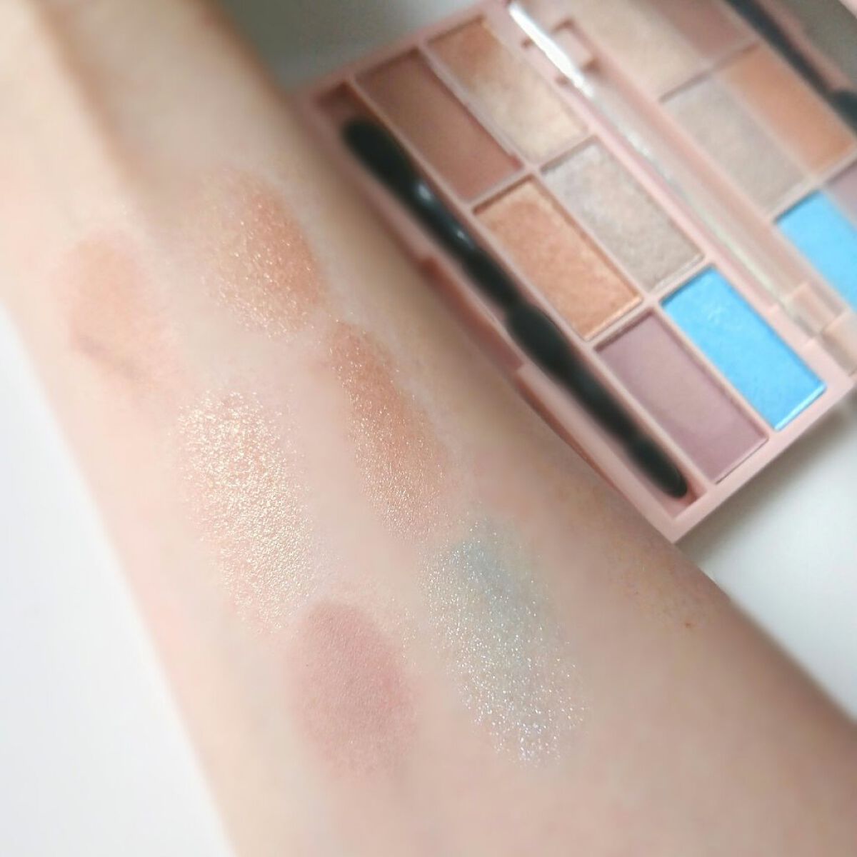 イロアソビ 6色アイパレット/iroasobi/アイシャドウパレットを使ったクチコミ（3枚目）