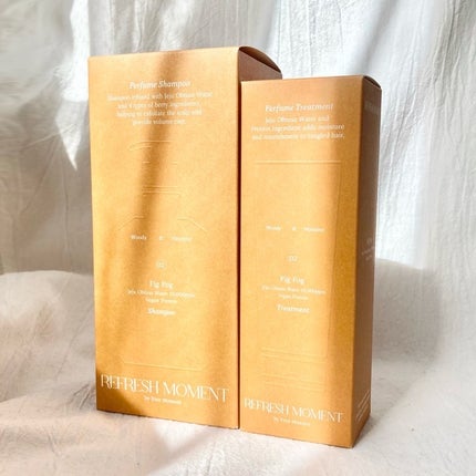 リフレッシュモーメントパフュームシャンプー/トリートメント Fig Fog/Free Moment /市販シャンプーを使ったクチコミ(7枚目)