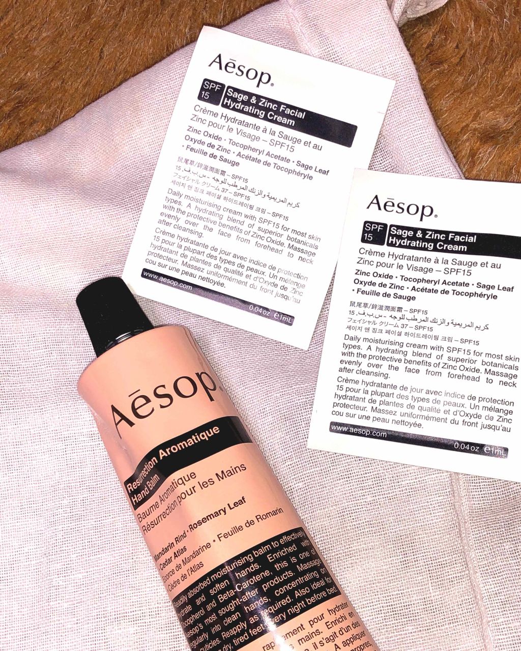 アンドラム アロマティック ハンドバーム/Aesop/ハンドクリームを使ったクチコミ（1枚目）