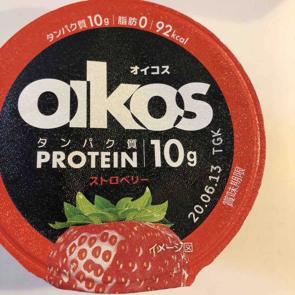 ダノンオイコス　脂肪0（ゼロ）	/オイコス/ヨーグルトを使ったクチコミ（2枚目）