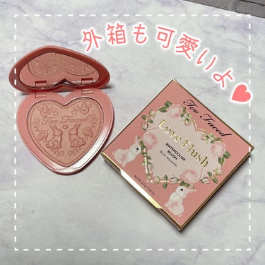  ラブ フラッシュ ウォーターカラー ブラッシュ​/Too Faced/パウダーチークを使ったクチコミ（7枚目）