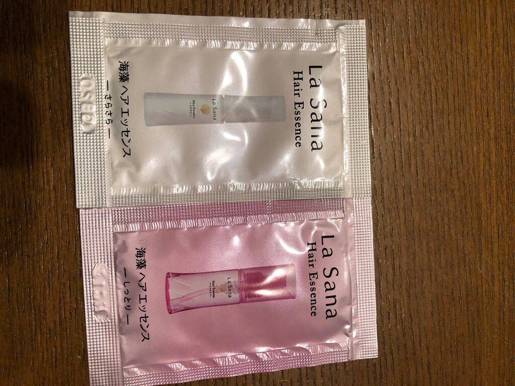 海藻 ヘア エッセンス しっとり/ラサーナ/ヘアオイルを使ったクチコミ(1枚目)