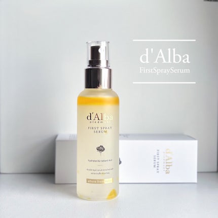 ダルバ ホワイトトリュフファーストスプレーセラム/ダルバ/ミスト状化粧水を使ったクチコミ(1枚目)