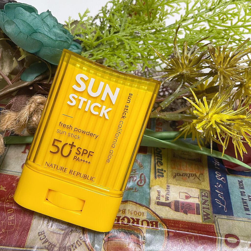 サラサラSUNデュオ サンスティック /ネイチャーリパブリック/日焼け止めスティックを使ったクチコミ(1枚目)