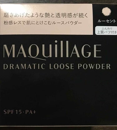 マキアージュ ドラマティックルースパウダーのクチコミ「マキアージュ/ドラマティックルースパウダー ルーセント

とても粒子が細かく軽い着け心地で肌全.....」（1枚目）