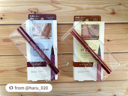 ラブ・ライナー リキッドアイライナー ブラウンニュアンスコレクション/ラブ・ライナー/リキッドアイライナーを使ったクチコミ(2枚目)