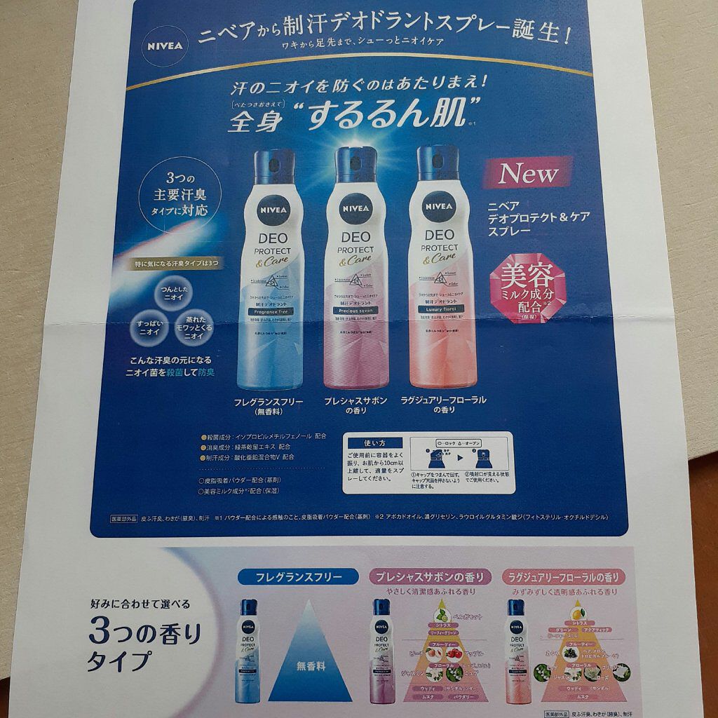 デオプロテクト&ケア スプレー/ニベア/デオドラント・制汗剤を使ったクチコミ(6枚目)