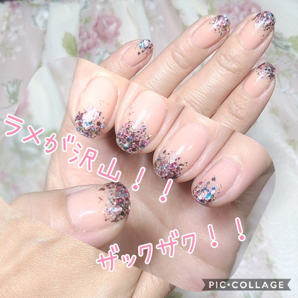 Somptueux(ソンプチュー) ネイルポリッシュ/DAISO/マニキュアを使ったクチコミ（2枚目）