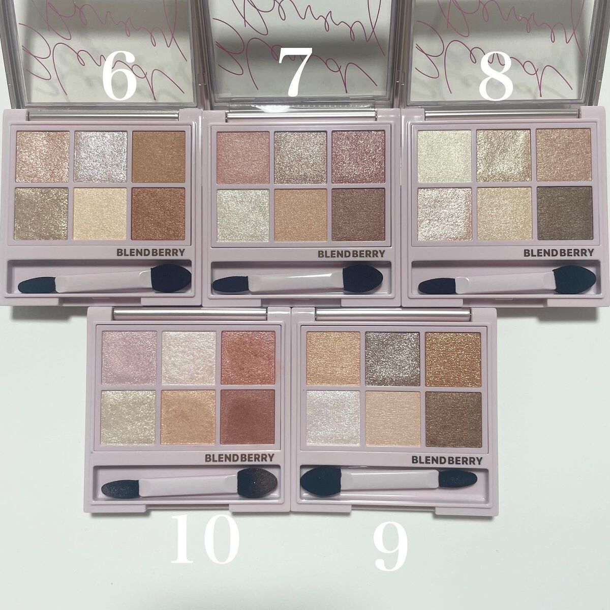 オーラクリエイション/BLEND BERRY/アイシャドウパレットを使ったクチコミ(5枚目)