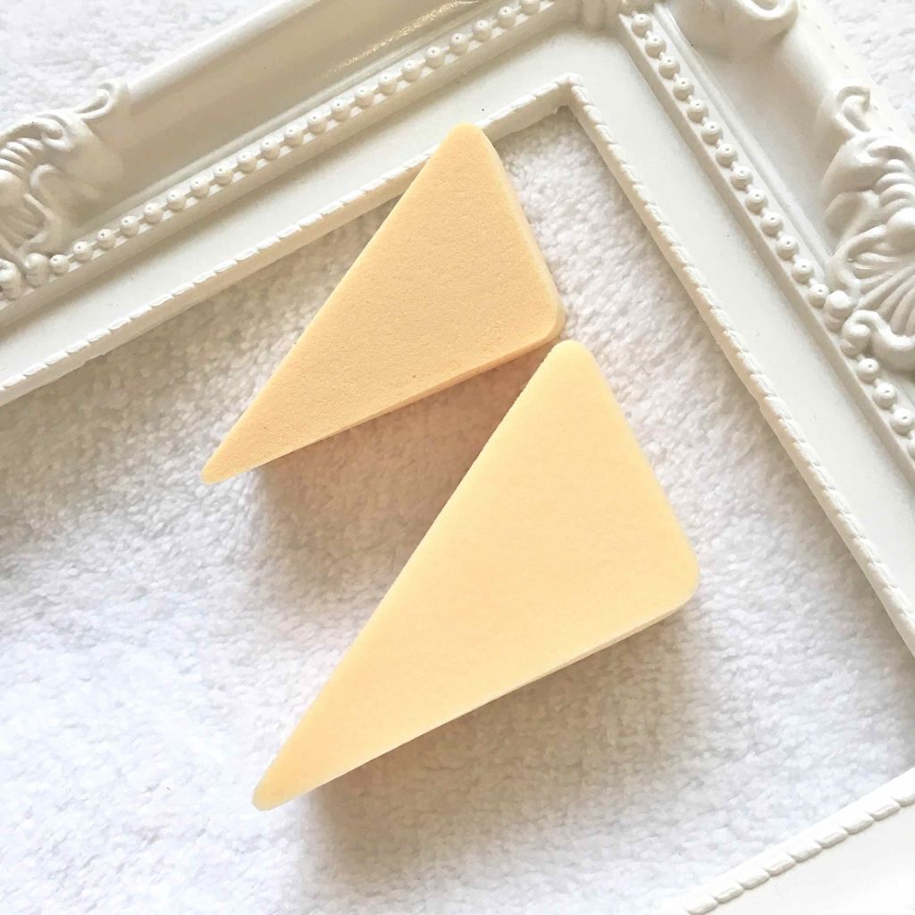 ジェリータッチスポンジ ウェッジ型/ロージーローザ/パフ・スポンジを使ったクチコミ（3枚目）