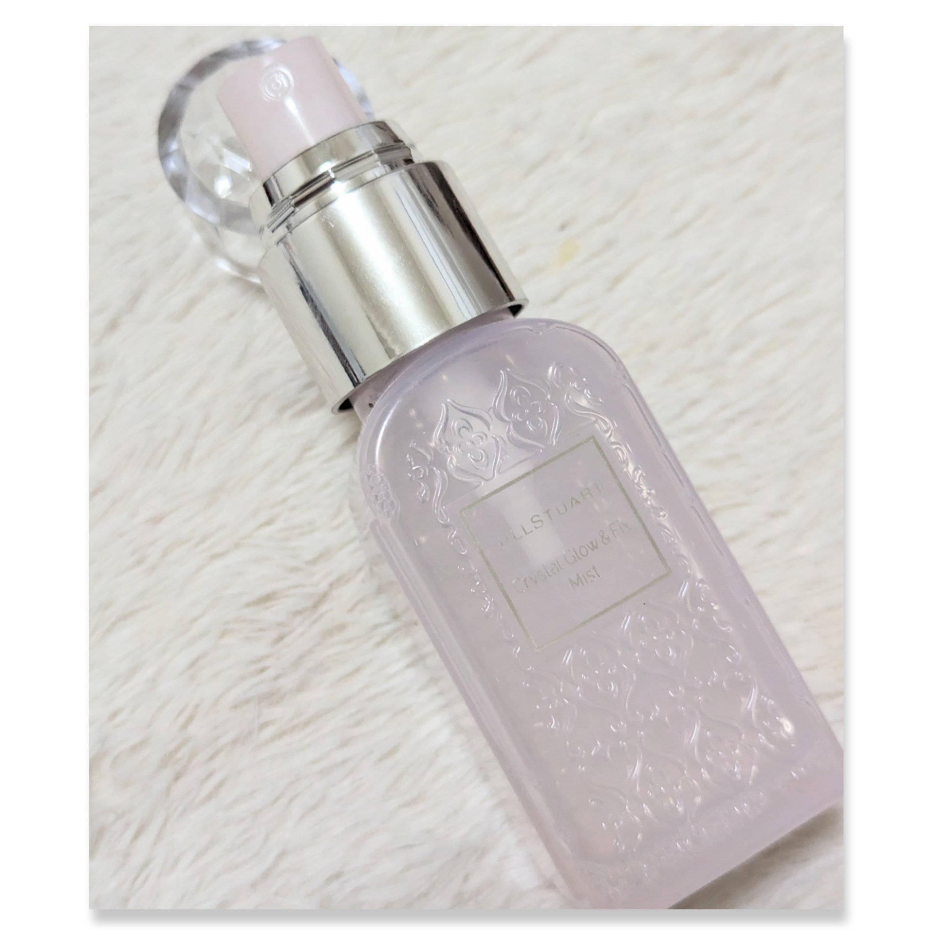 クリスタル グロウ&フィックス ミスト/JILL STUART/フィックスミストを使ったクチコミ（2枚目）