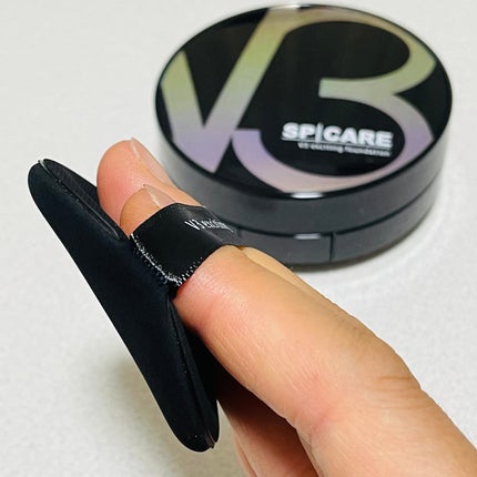 V3 エキサイティングファンデーション/SPICARE/クッションファンデーションを使ったクチコミ(4枚目)