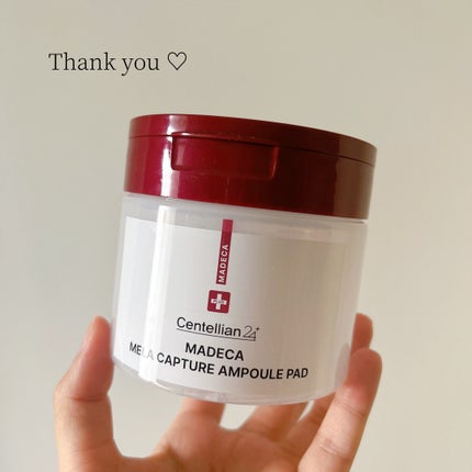 マデカ メラキャプチャーアンプルパッド/センテリアン24/トナーパッドを使ったクチコミ(1枚目)