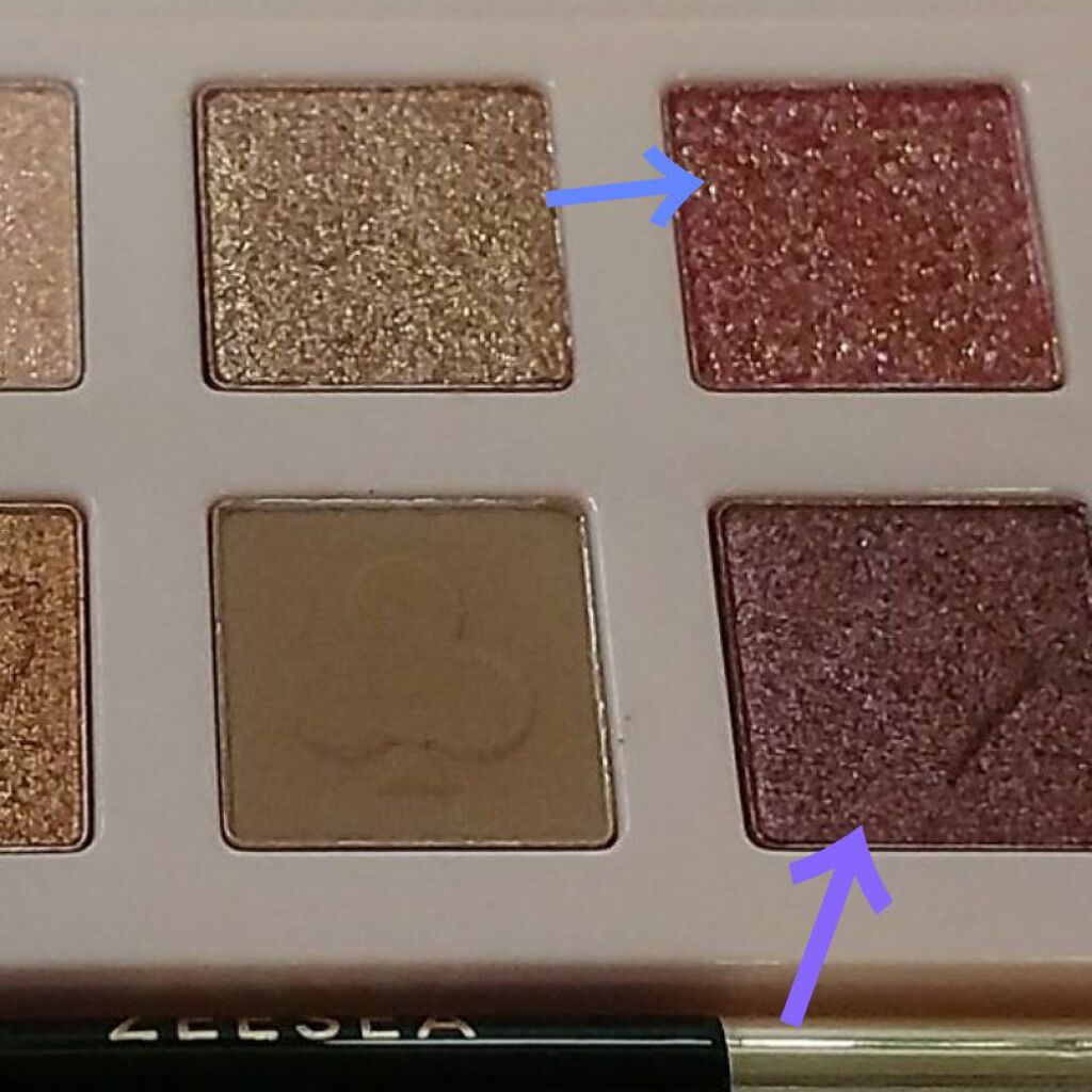 アリスドリームランドシリーズ 12色アイシャドウパレット(ZEESEA×大英博物館)/ZEESEA/アイシャドウパレットを使ったクチコミ(3枚目)