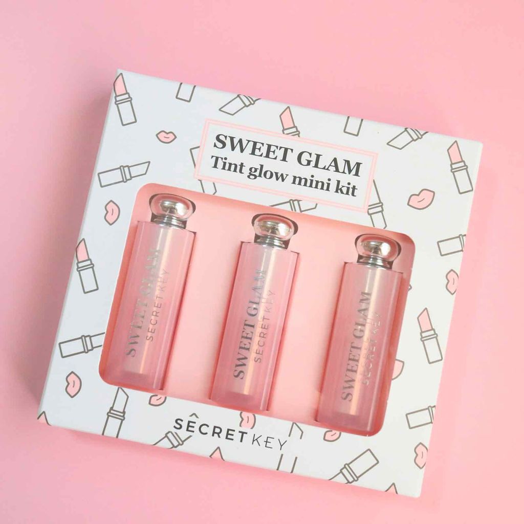 SWEET GLAM TINT GLOW/SECRET KEY/口紅を使ったクチコミ(1枚目)