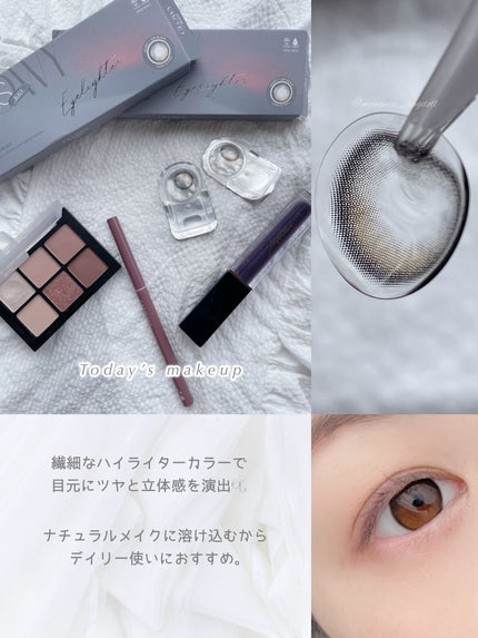 Glowy 1day/OLENS/ワンデー(1DAY)カラコンを使ったクチコミ(4枚目)