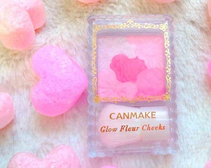 グロウフルールチークス/キャンメイク/パウダーチークを使ったクチコミ(1枚目)