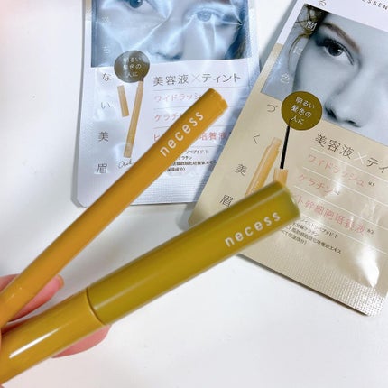 necess まゆ美容液ティント/コジット/眉ティントを使ったクチコミ(6枚目)