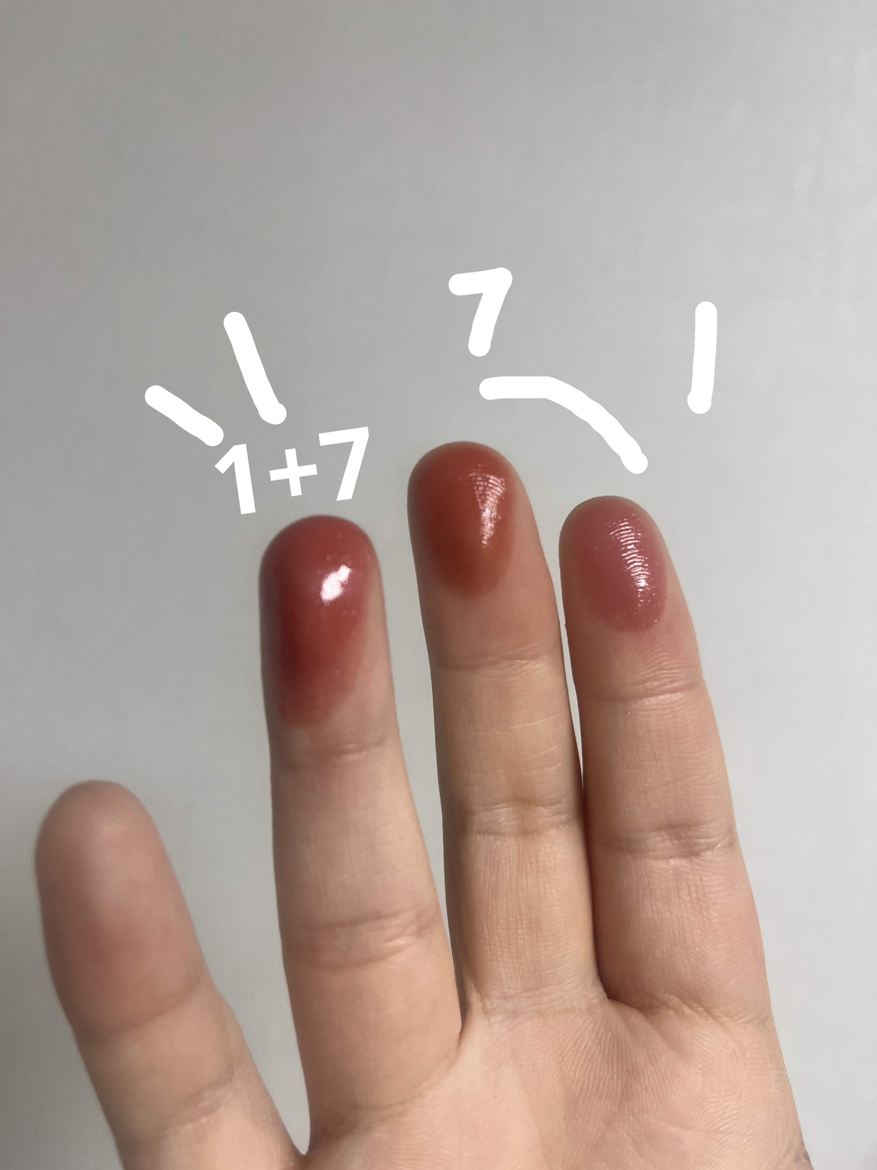 WATERISM GLOW TINT MINI SPECIAL SET PLUM MLBB/TIRTIR(ティルティル)/メイクアップキットを使ったクチコミ（3枚目）