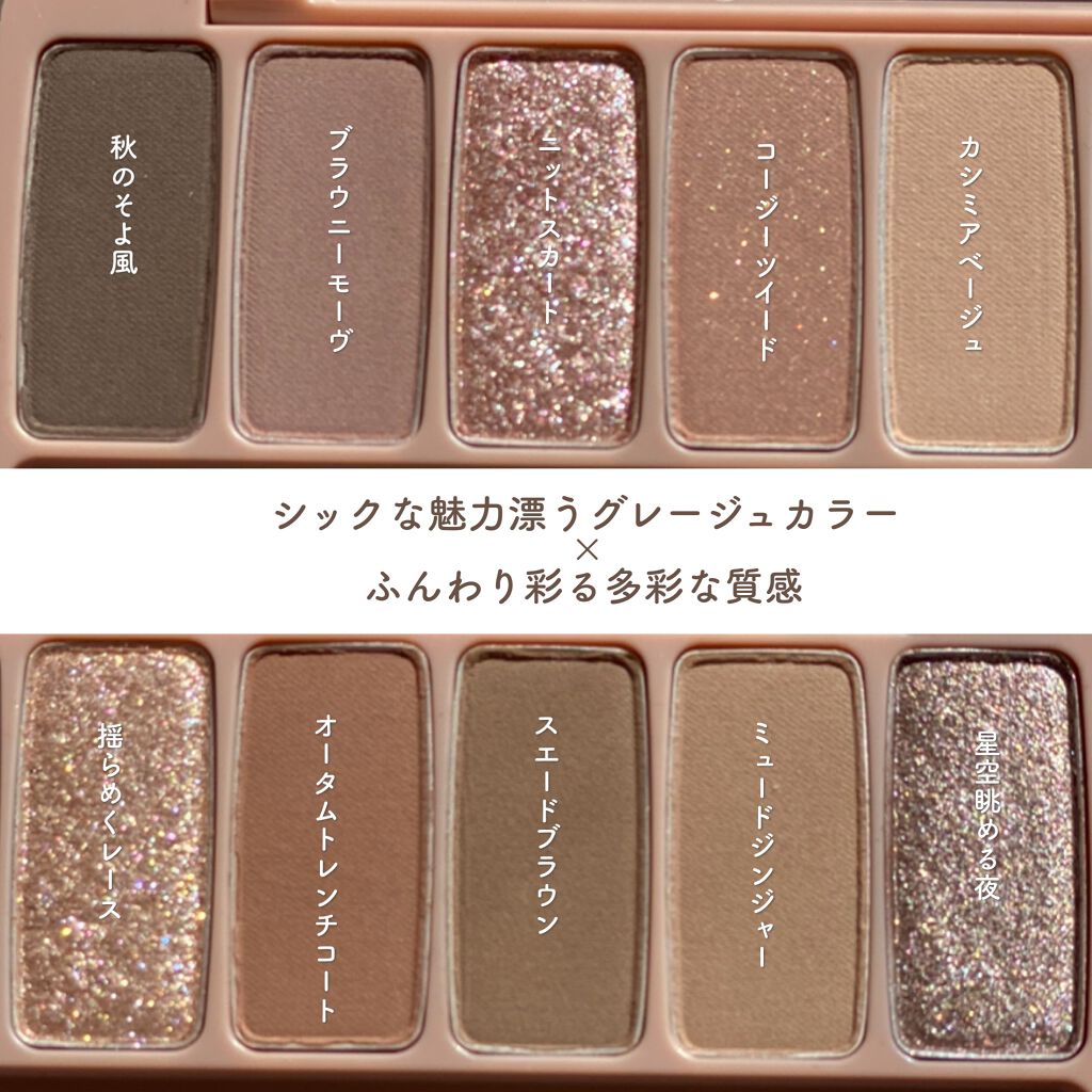 プレイカラー アイシャドウ/ETUDE/アイシャドウパレットを使ったクチコミ(3枚目)