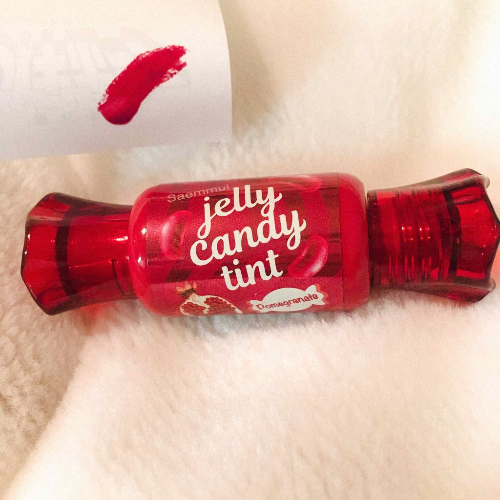 ジェリー キャンディー ティント/the SAEM/リップティントを使ったクチコミ(2枚目)