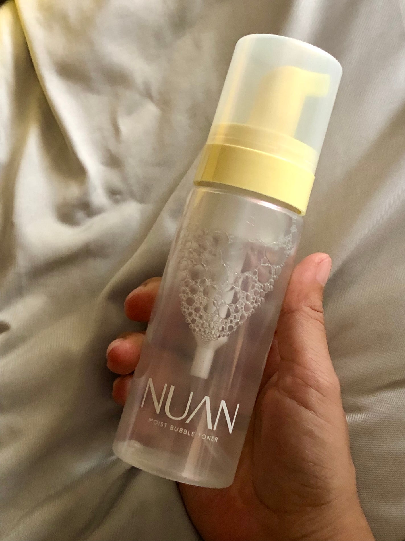 浸透バブル化粧水/NUAN/化粧水を使ったクチコミ(4枚目)