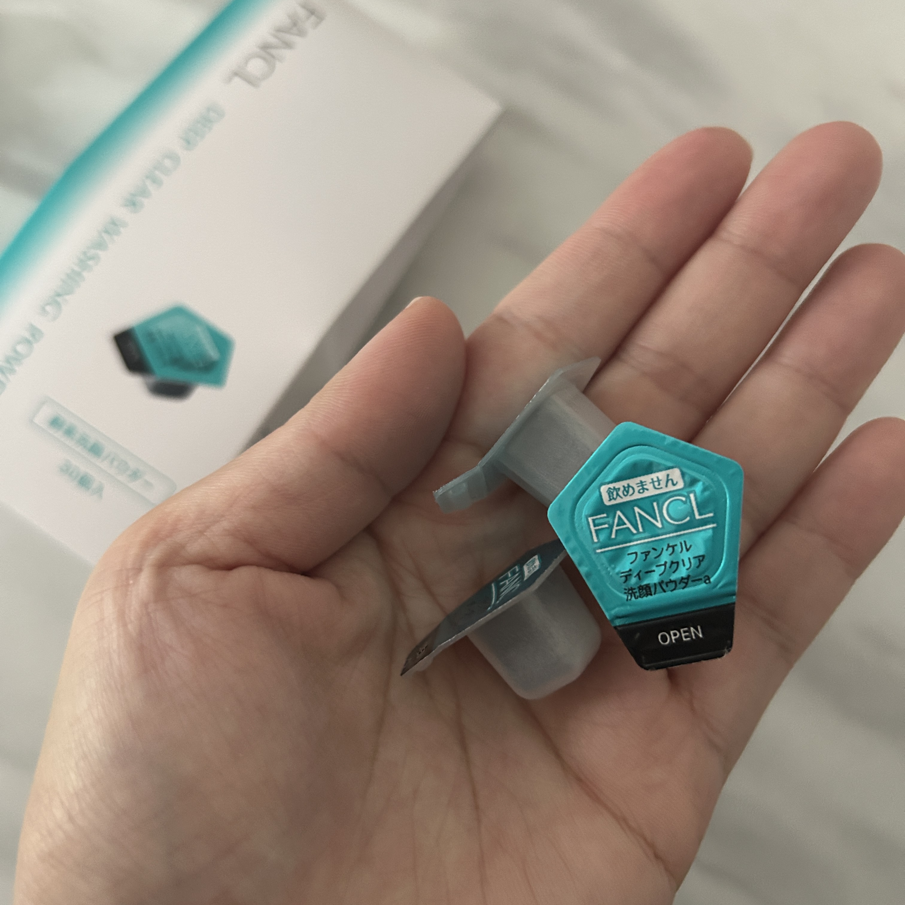 ディープクリア洗顔パウダー/ファンケル/洗顔パウダーを使ったクチコミ（2枚目）