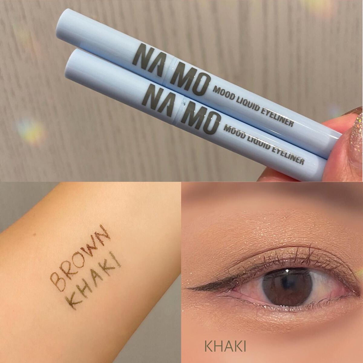 ムードリキッドアイライナー/NAMO COSMETICS/リキッドアイライナーを使ったクチコミ（3枚目）