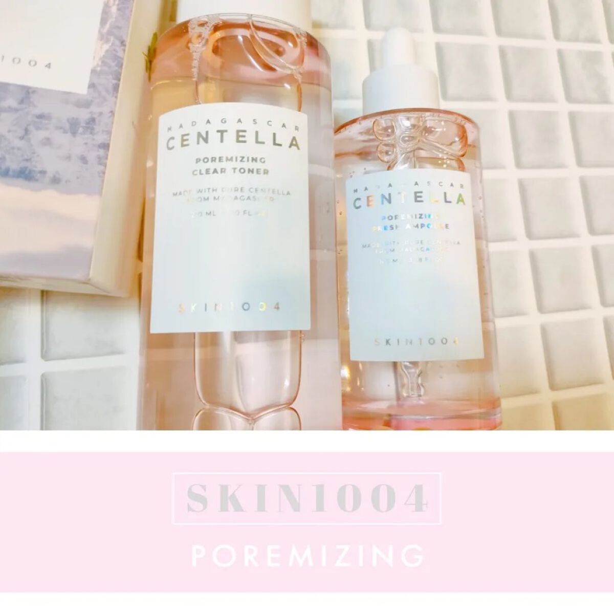 ポアマイジング クリア トナー/SKIN1004/化粧水を使ったクチコミ（1枚目）