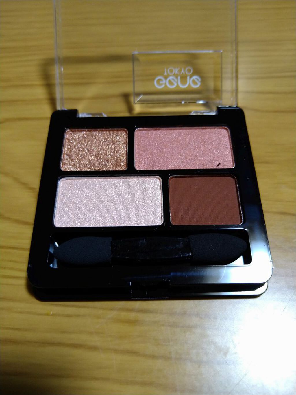 GENE TOKYO ムードアイシャドウパレット/DAISO/アイシャドウパレットを使ったクチコミ（2枚目）