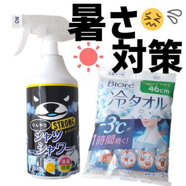 ひんやりシャツシャワー ストロング/ときわ商会/デオドラント・制汗剤を使ったクチコミ（1枚目）