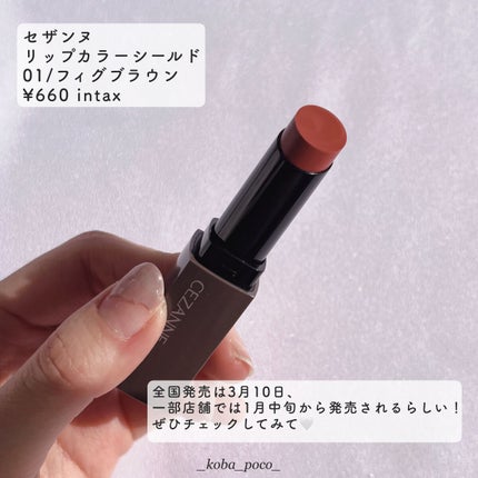 リップカラーシールド/CEZANNE/口紅を使ったクチコミ(6枚目)