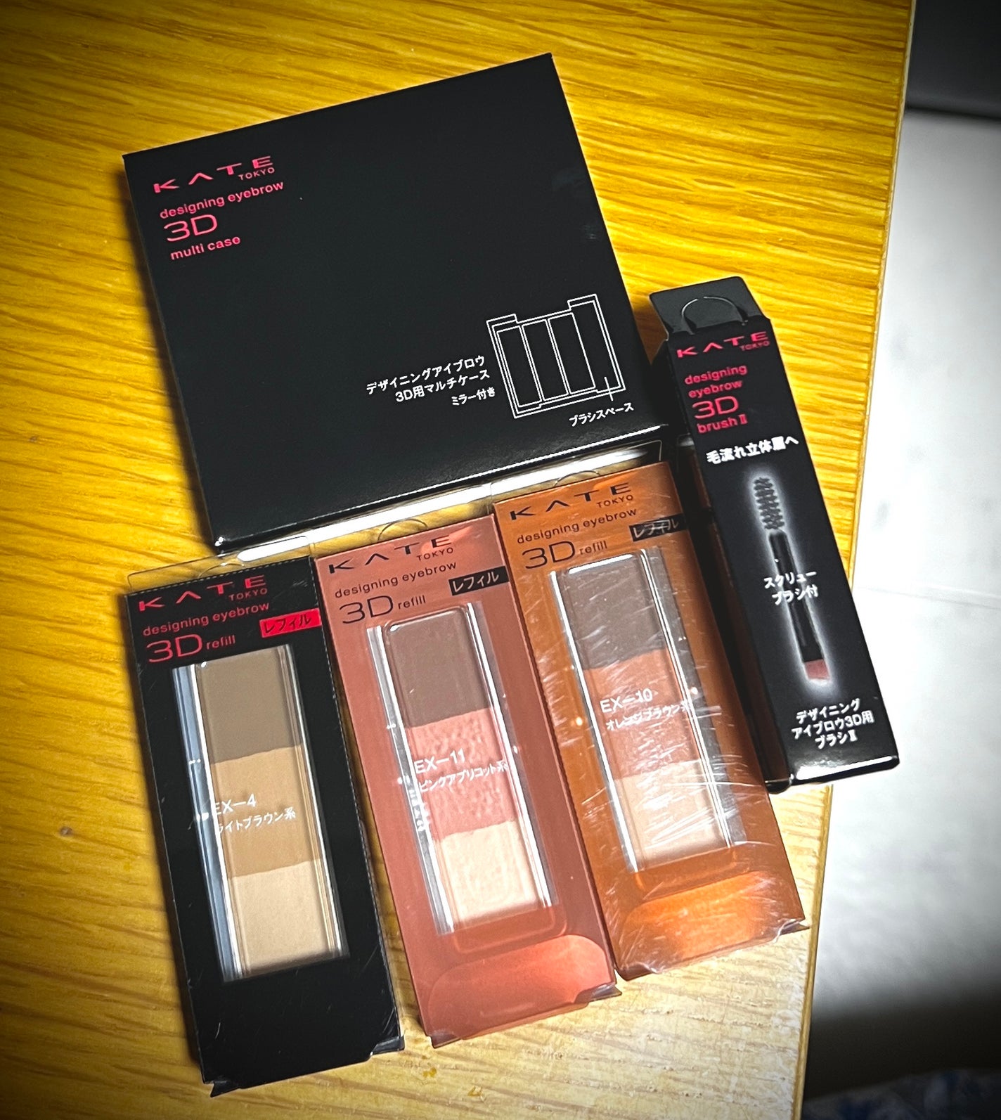 ケイト デザイニングアイブロウ3D/KATE/パウダーアイブロウを使ったクチコミ(1枚目)