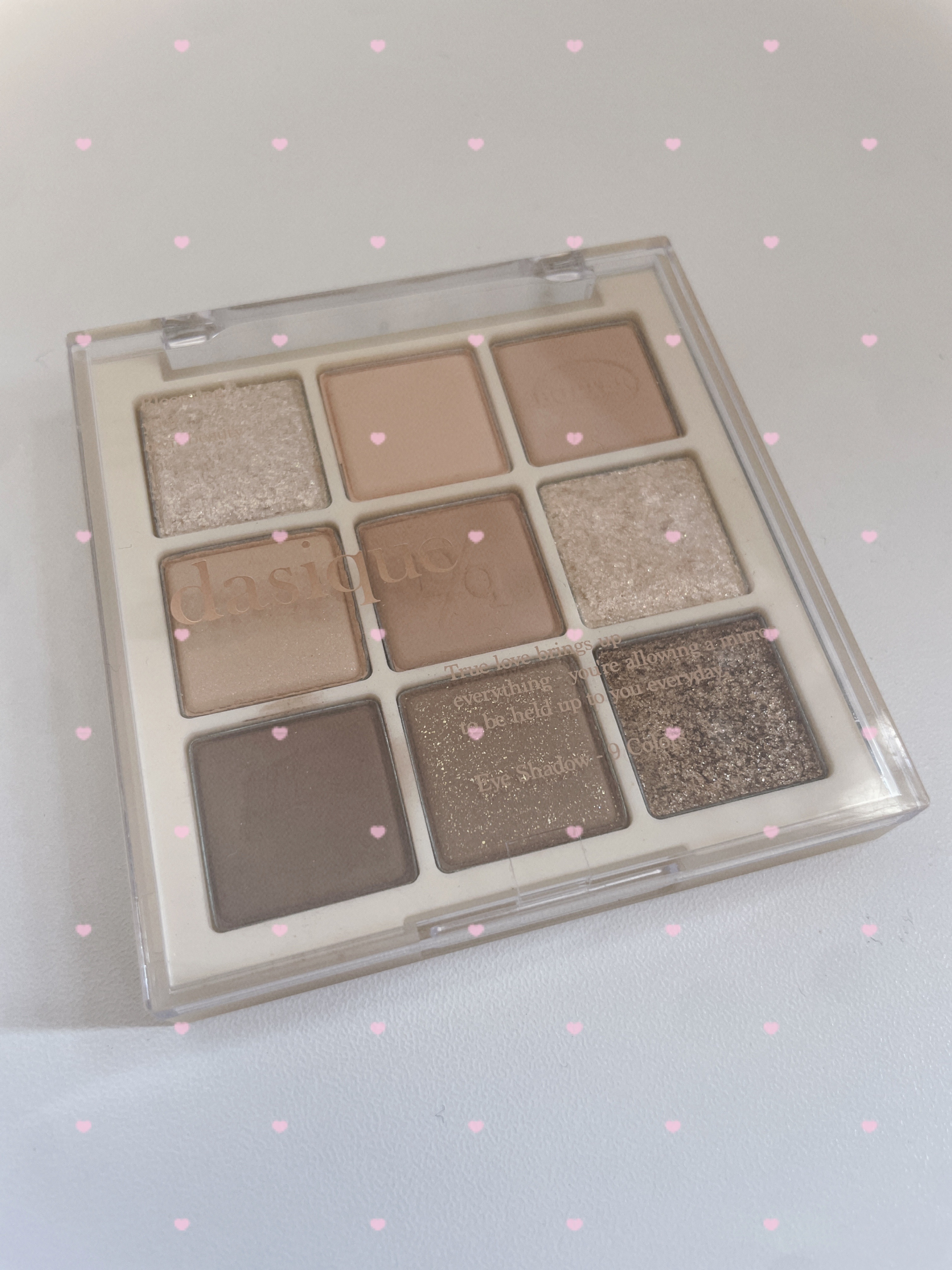 シャドウパレット/dasique/アイシャドウパレットを使ったクチコミ（1枚目）