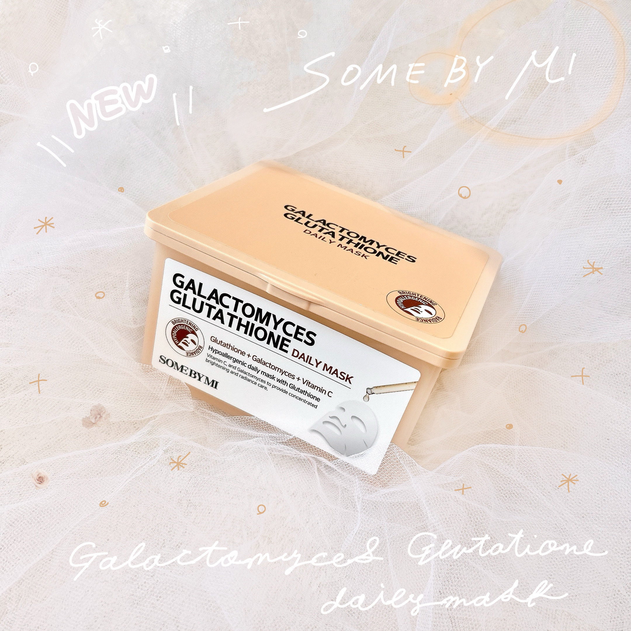 ガラクトミセス グルタチオンデイリーマスク/SOME BY MI/シートマスク・パックを使ったクチコミ（1枚目）