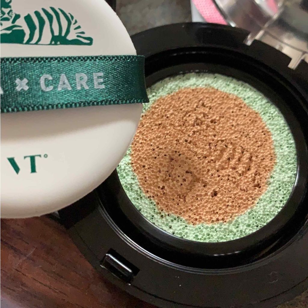 CICAレッドネスカバークッション/VT/クッションファンデーションを使ったクチコミ（2枚目）