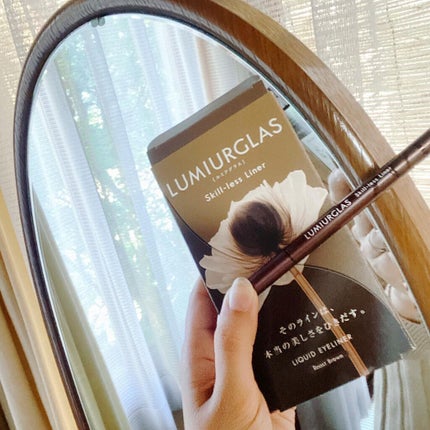 スキルレスライナー/LUMIURGLAS/リキッドアイライナーを使ったクチコミ(3枚目)