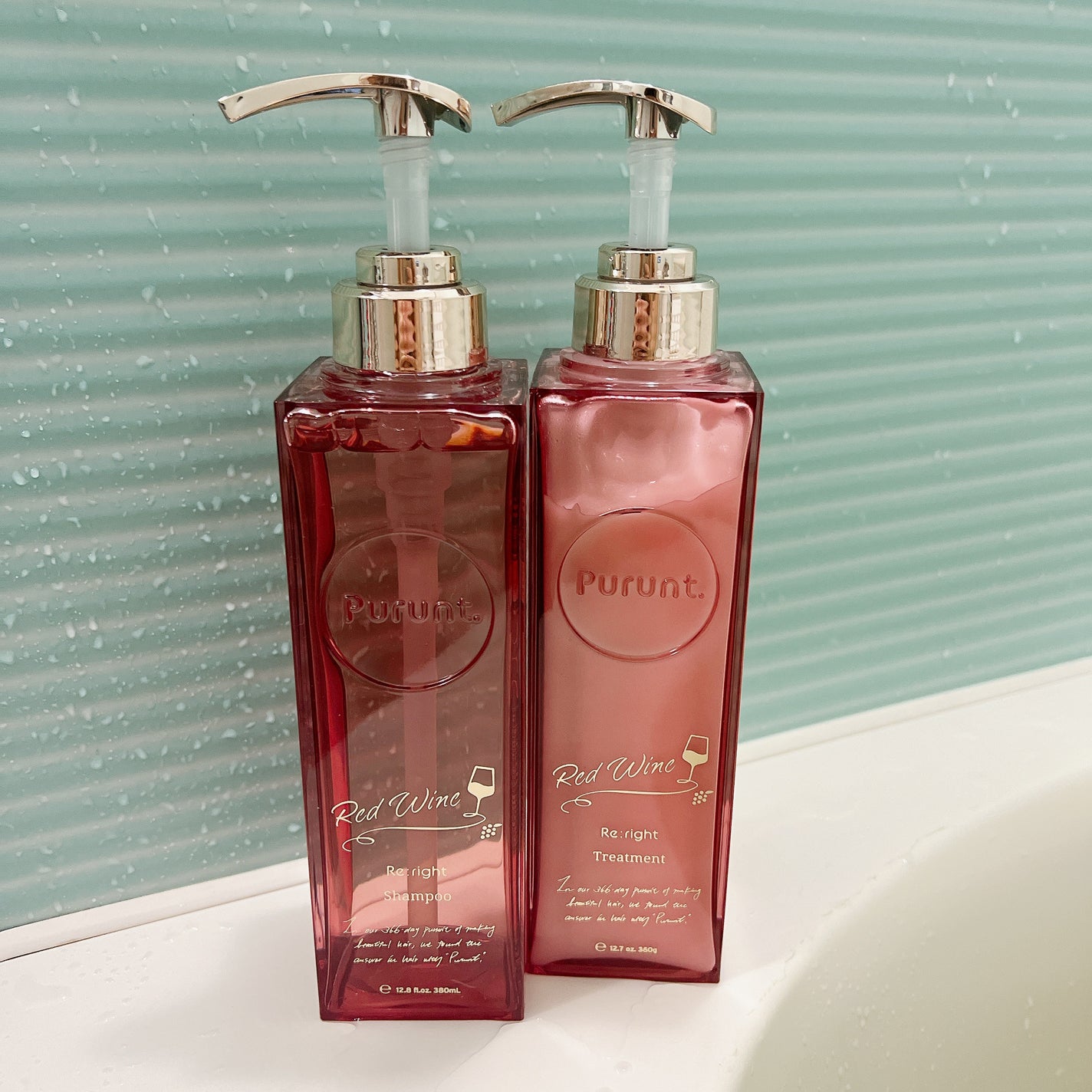 プルント リライトペアセット レッドワイン/Purunt./市販シャンプーを使ったクチコミ(5枚目)