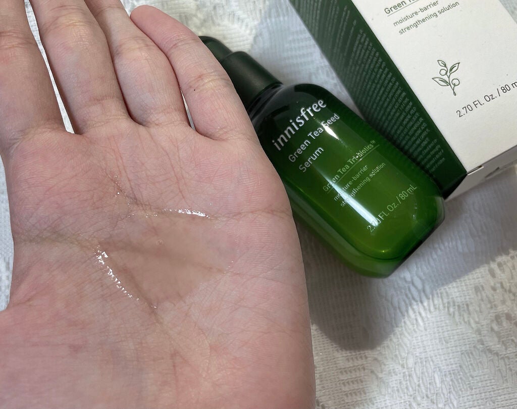 グリーンティーシード セラム N/innisfree/美容液を使ったクチコミ(2枚目)