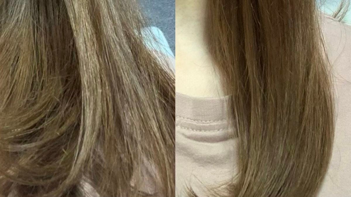 エッセンシャル プレミアム ウォータートリートメント EXスムース/エッセンシャル/アウトバストリートメントを使ったクチコミ(6枚目)