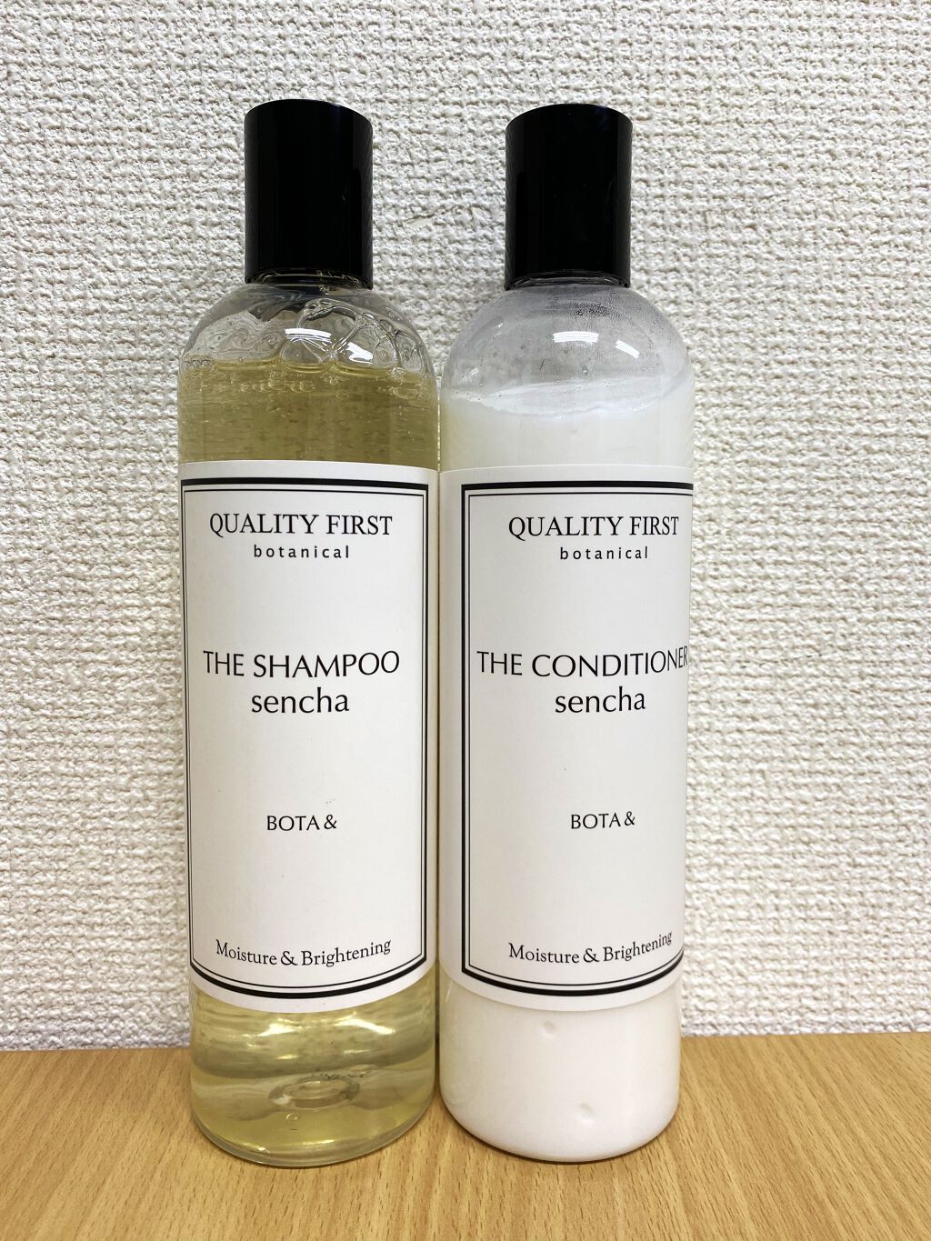ボタアンド ザ シャンプー <sencha>/クオリティファースト/市販シャンプーを使ったクチコミ（1枚目）