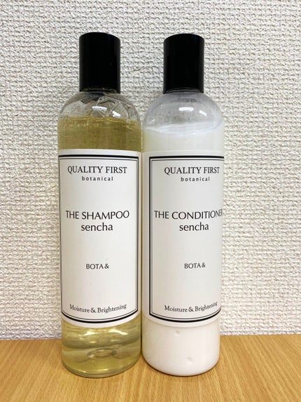 ボタアンド ザ シャンプー <sencha>/クオリティファースト/市販シャンプーを使ったクチコミ(1枚目)